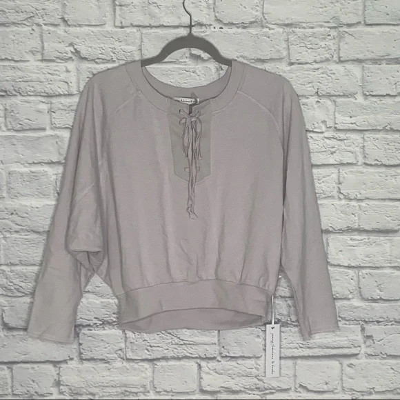 NWT Young Fabulous & Broke Payton Crew Sweatshirt - Picture 6 of 13